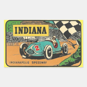 Indianapolis Speedway Indiana Stickers