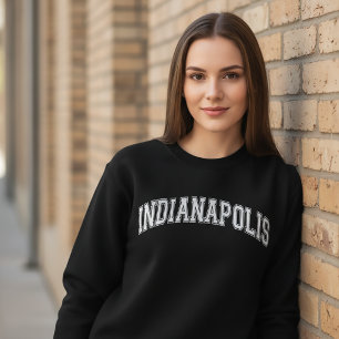 INDIANAPOLIS University-Style Sweater College Sweatshirt