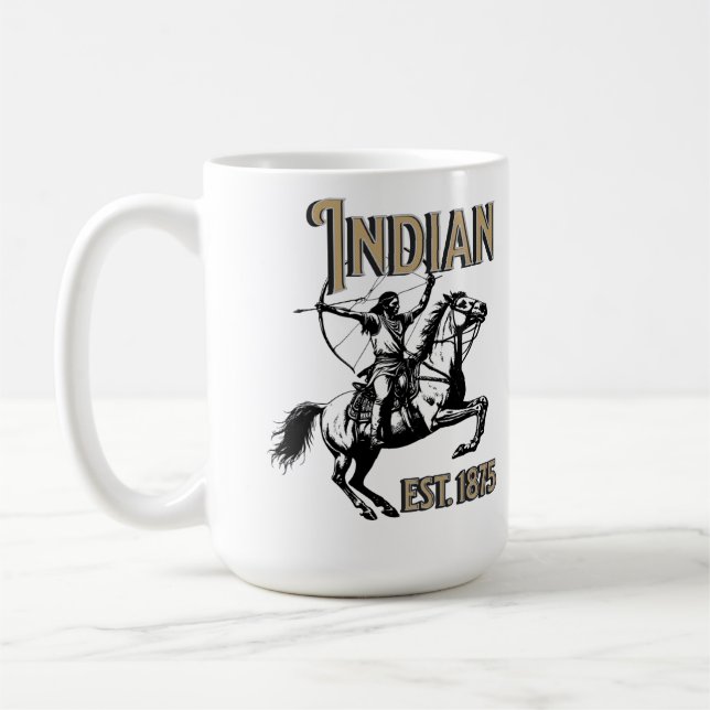 Indianer Kaffeetasse (Links)