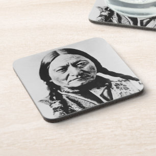 Indianer: Lakota Sitting Bull Fort Buford Getränkeuntersetzer
