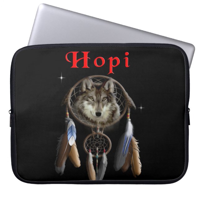 Indianer Laptopschutzhülle (Vorderseite)