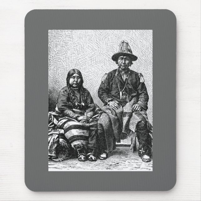 Indianer Mauspad (Vorne)