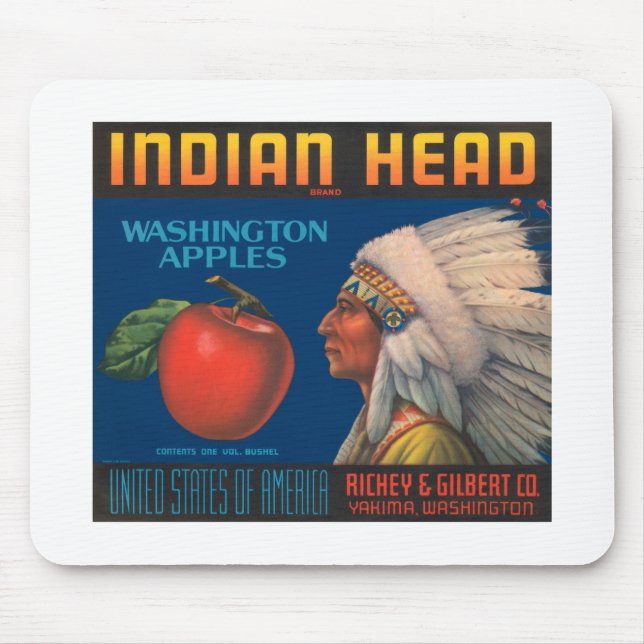 Indianer Mousepad (Vorne)