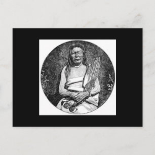 Indianer Postkarte