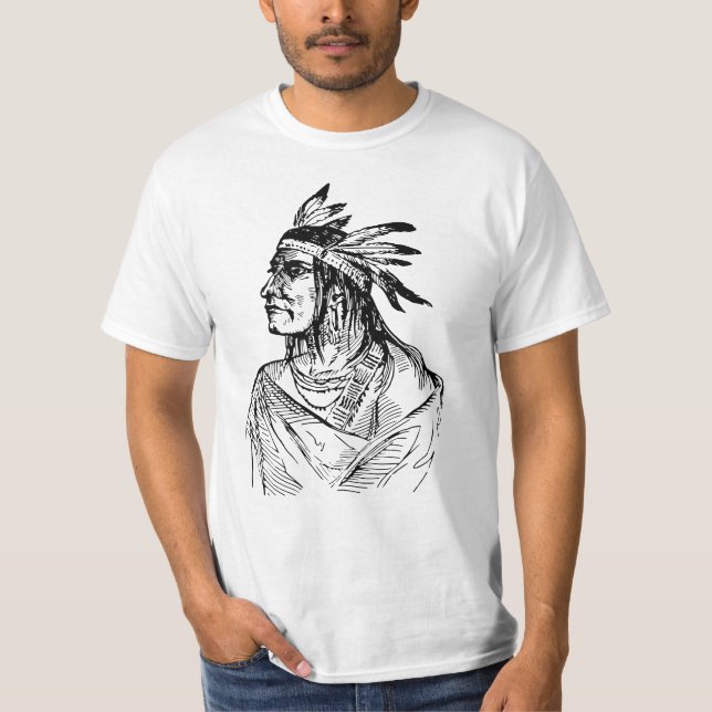 Indianer T-Shirt (Vorderseite)