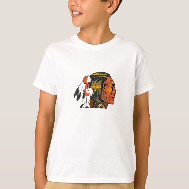 Indianer T-Shirt (Vorderseite)