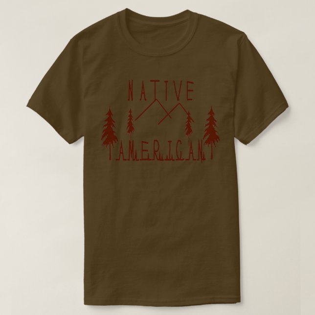 Indianeramerikaner 54 T-Shirt (Design vorne)