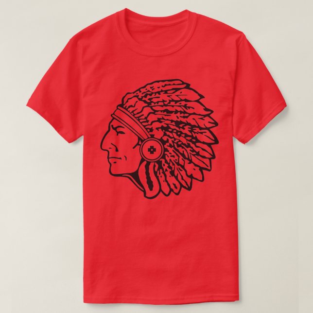 Indianeramerikaner 75 T-Shirt (Design vorne)