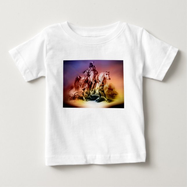 Indianeramerikaner Baby T-shirt (Vorderseite)