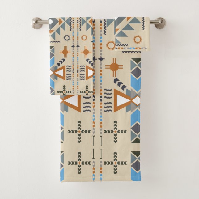 Indianeramerikaner Badhandtuch Set (Insitu)