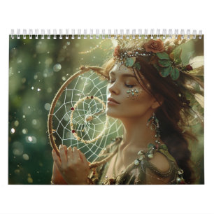Indianeramerikaner Boho Dreamcatcher Tribal-Fotos Kalender