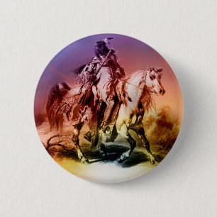 Indianeramerikaner Button
