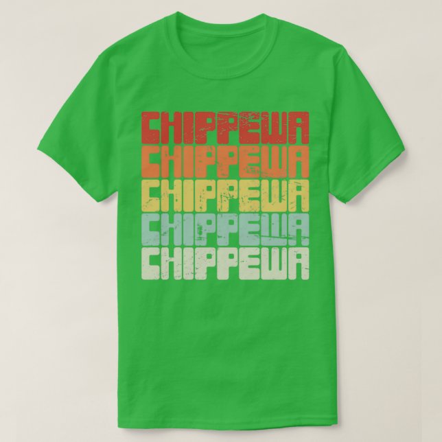 Indianeramerikaner Chippewa Ojibwe (2)  T-Shirt (Design vorne)