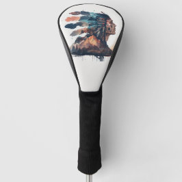 Indianeramerikaner Golf Headcover