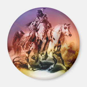 Indianeramerikaner Magnet