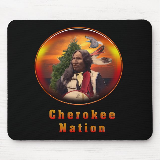 Indianeramerikaner Mousepad (Vorne)