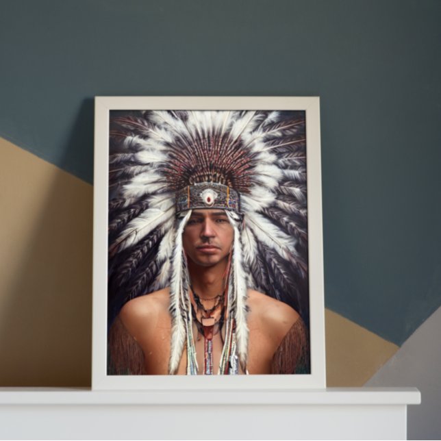 Indianeramerikaner Ojibwa Poster (Von Creator hochgeladen)