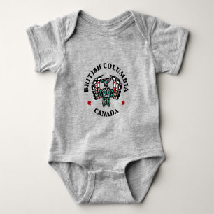 Indianeramerikaner Rosa Haida Thunderbird Baby Strampler