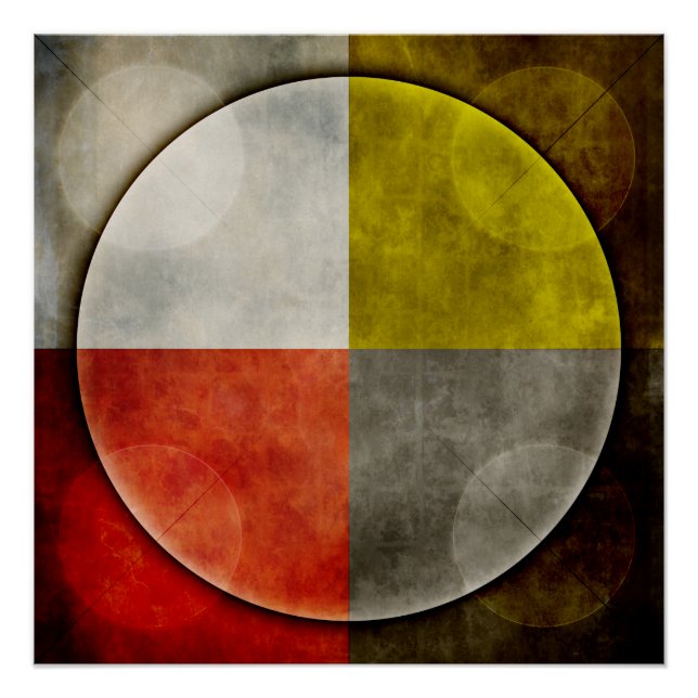 Indianeramerikaner Sacred Hoop Poster (Vorderseite)