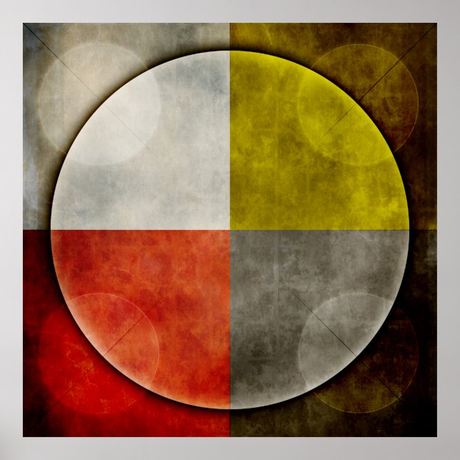 Indianeramerikaner Sacred Hoop Poster (Vorne)