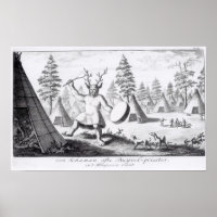 Indianeramerikaner Shaman