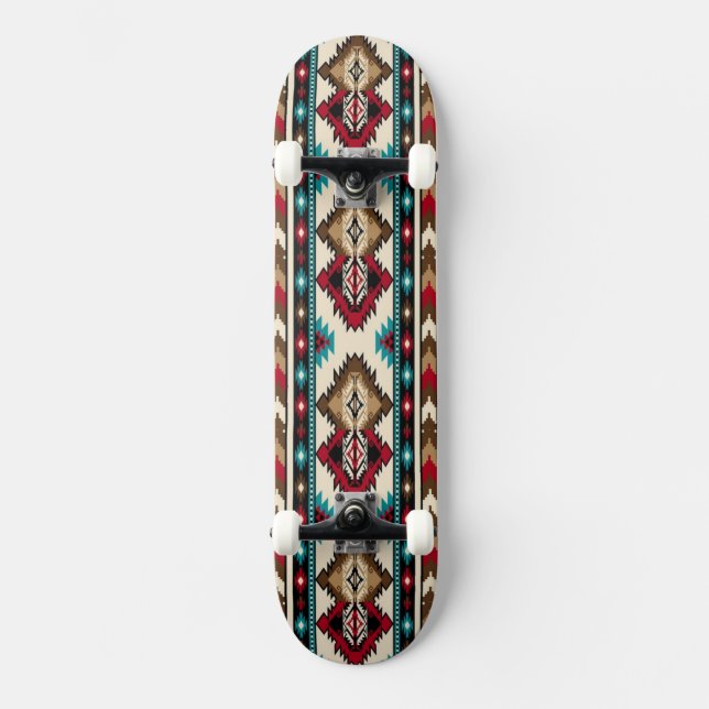 Indianeramerikaner Skateboard (Vorderseite)