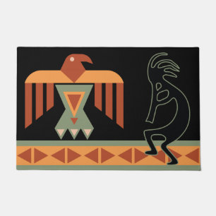 Indianeramerikaner Southwestern Kokopelli Fußmatte