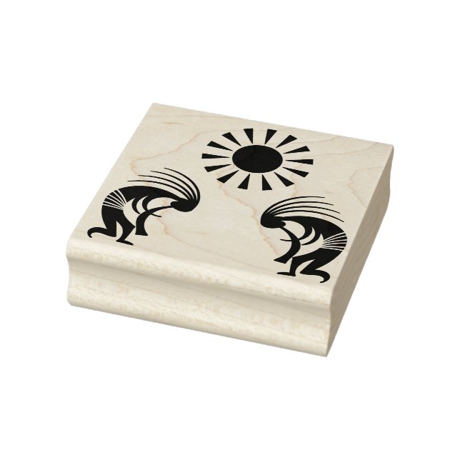 Indianeramerikaner Southwestern Kokopelli Gummistempel (Stempel)