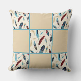 Indianeramerikaner Südwestfeather Quilt Muster Kissen