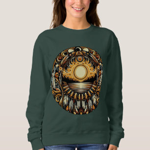 Indianeramerikaner Sunset Sweatshirt