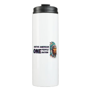 Indianeramerikaner Thermosbecher