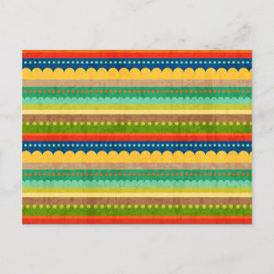 Indianerblanket Postkarte
