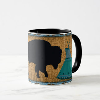Indianerbüffalo/Bison Tasse