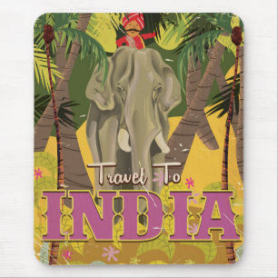 Indianerelefant Mousepad