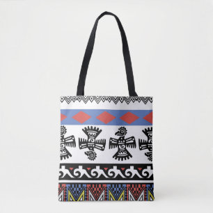 Indianerethnische Illustration Tasche