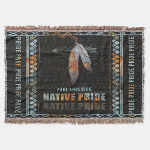 Indianerfeather Retro-Arrow Decke