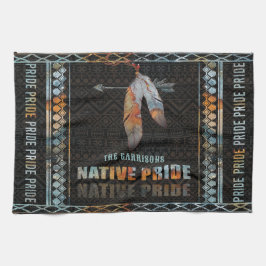Indianerfeather Retro-Arrow Geschirrtuch