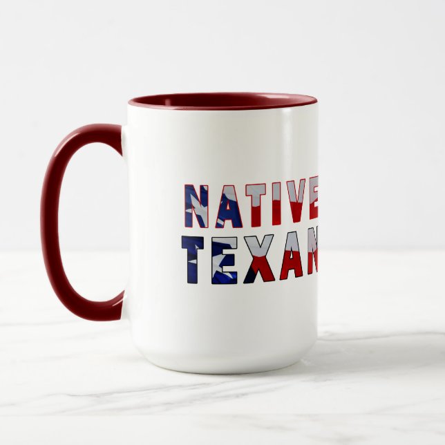 Indianerflagge Tasse (Links)