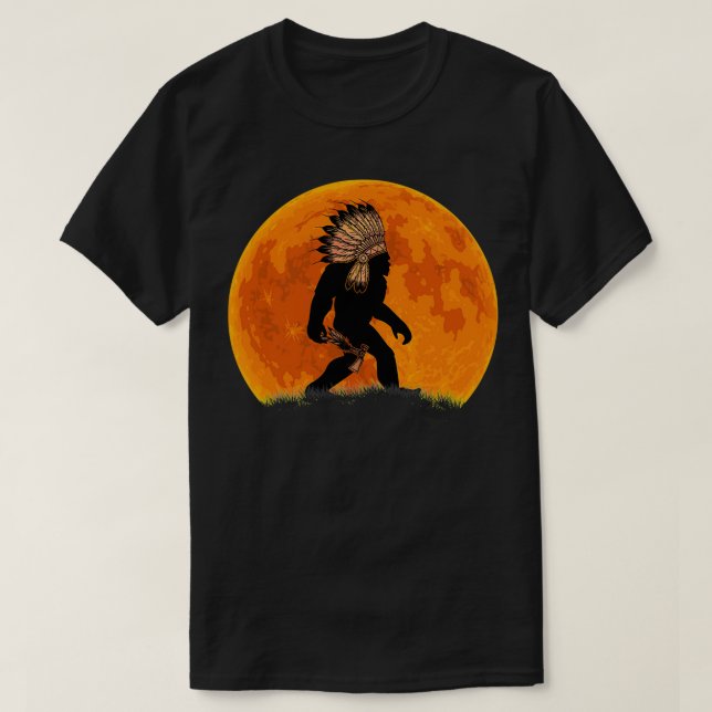 Indianerfuß T-Shirt (Design vorne)