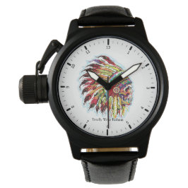 Indianergefühlt | Oberkopf | Überwachung Armbanduhr