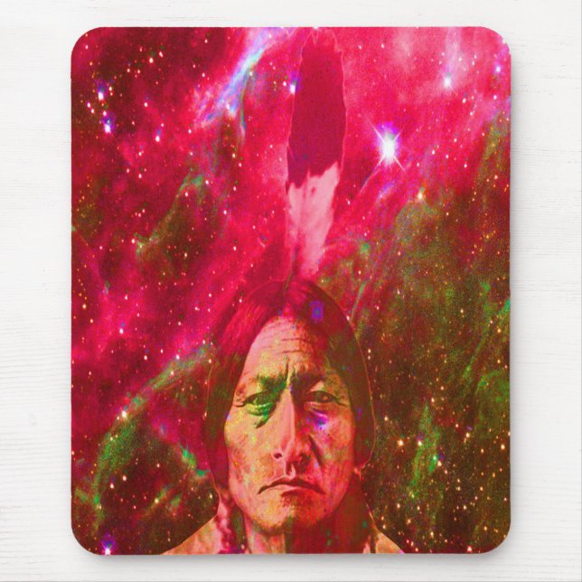 IndianerGeist des Sitting Bull Mousepad (Vorne)