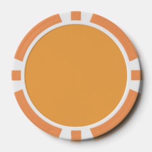 Indianergelbe Farbdekoration - fertig zum Anpassen Pokerchips
