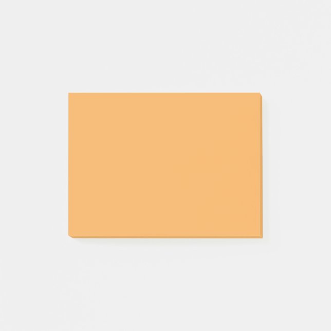 Indianergelbe Farbdekoration - fertig zum Anpassen Post-it Klebezettel (Vorderseite)