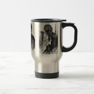 Indianerhäuptling-Tasse Reisebecher