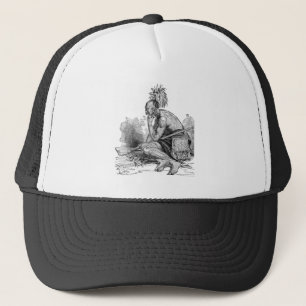 Indianerhut Truckerkappe
