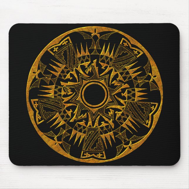 Indianerin 1 Mousepad (Vorne)