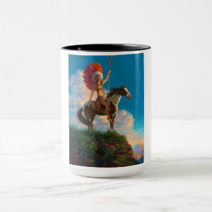 Indianerin, Häuptlingfrau Tasse