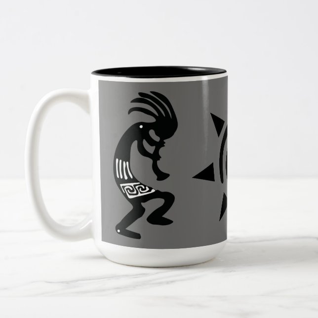 Indianerin Kokopelli Southwest Coffee Tasse (Links)
