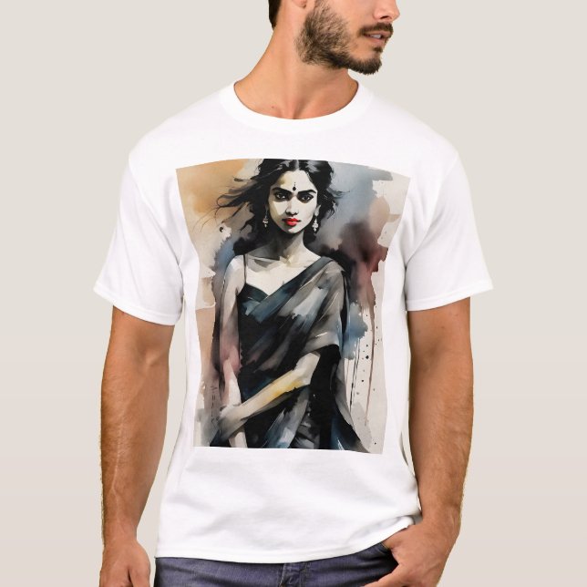 Indianerin T-Shirt (Vorderseite)