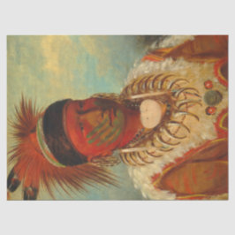 Indianerisches Dekoupage Tissue Paper Seidenpapier